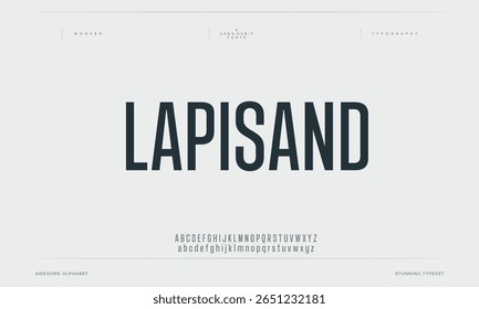 Lapisand modern creative minimal alphabet small letter logo design