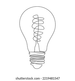 Lapma in the style of line art, one line. As an icon, to denote technologies or business ideas. Vector