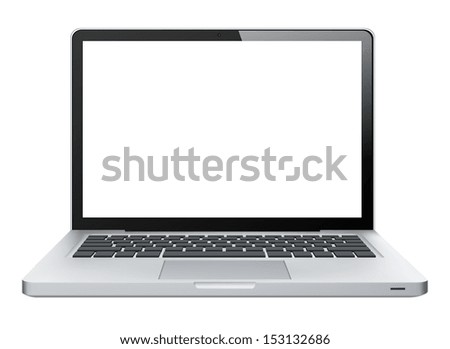 Laptop Stock Vector (Royalty Free) 153132686 - Shutterstock