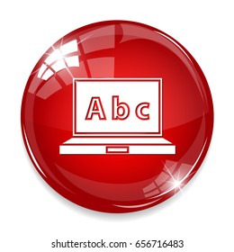 laptop ABC icon