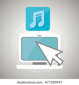 laptop arrow app icon