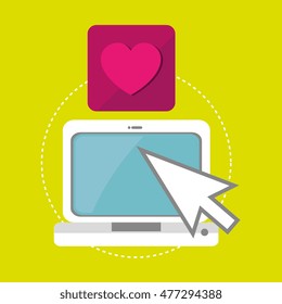 laptop arrow app icon
