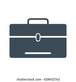 Laptop bag Icon Isolated on White Background.vector illustration icon