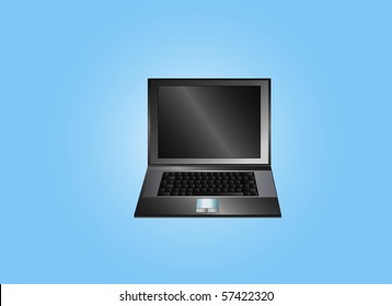 laptop black ( background on separate layer )