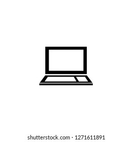 laptop black icon