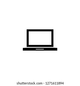 laptop black icon
