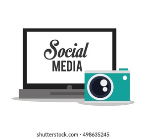 Laptop camera and social media design