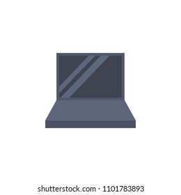 a laptop colored icon. Element of school icon for mobile concept and web apps. Detailed a laptop icon can be used for web and mobile. Simple icon on white background