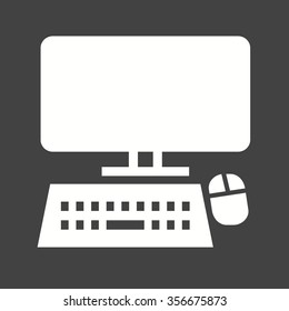 Laptop, computer, business icon vector image.Can also be used for office. Suitable for mobile apps, web apps and print media.