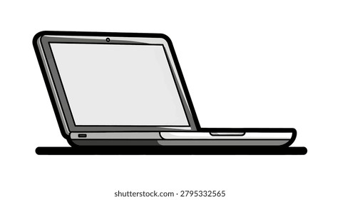 Laptop computer device with keyboard