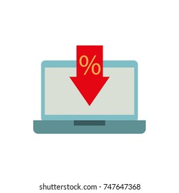 laptop computer digital online virtual shopping offer
