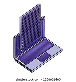laptop computer document information network data