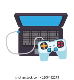 laptop computer with game control
