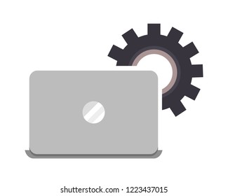 laptop computer gear work device