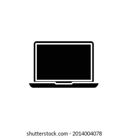 laptop computer icon, eps 10
