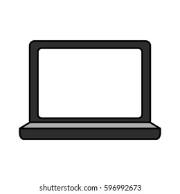 laptop computer icon image 