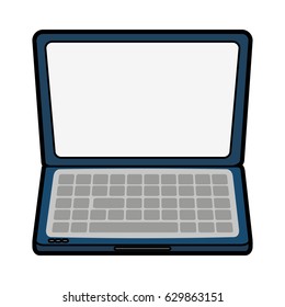 laptop computer icon image 