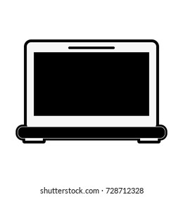 laptop computer icon image 