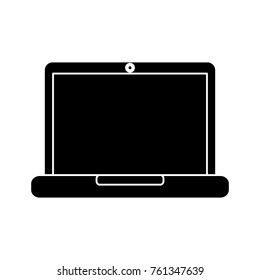 laptop computer icon image 