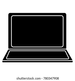 laptop computer icon image 