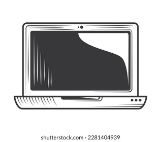 diseño aislado de icono de computadora portátil