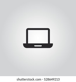 laptop, computer icon vector, can be used for web and mobile design