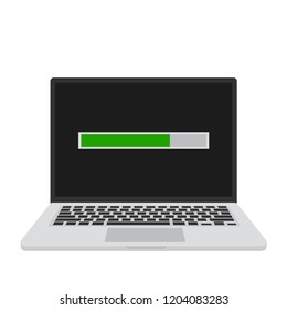 Laptop, Computer, Information Technology, PC, Vector Illustration