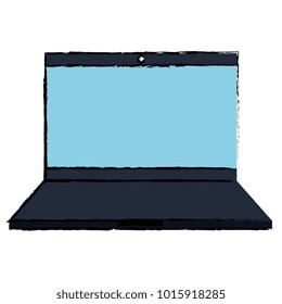laptop computer isolated icon