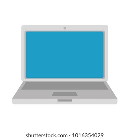 laptop computer isolated icon