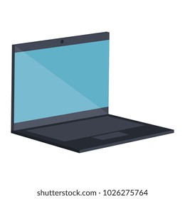laptop computer isolated icon