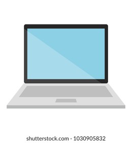 laptop computer isolated icon