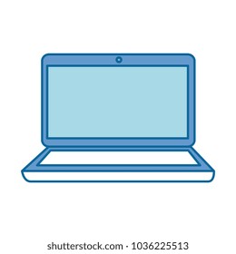 laptop computer isolated icon