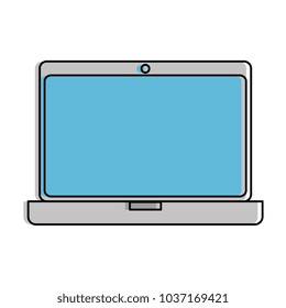 laptop computer isolated icon