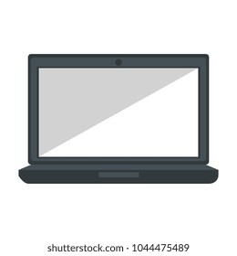 laptop computer isolated icon