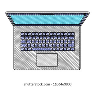 laptop computer isolated icon