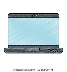 laptop computer isolated icon