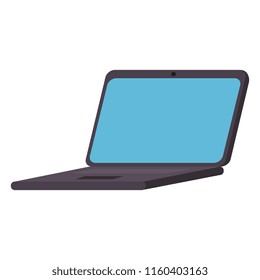 laptop computer isolated icon