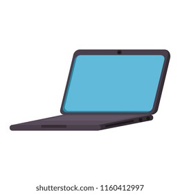 laptop computer isolated icon