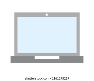 laptop computer isolated icon