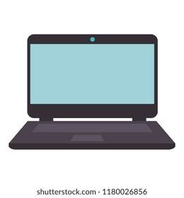 laptop computer isolated icon