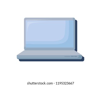 laptop computer isolated icon