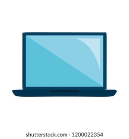 laptop computer isolated icon