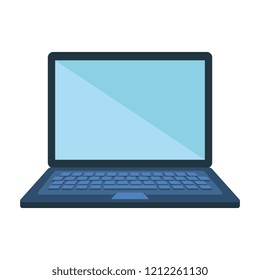 laptop computer isolated icon