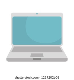 laptop computer isolated icon
