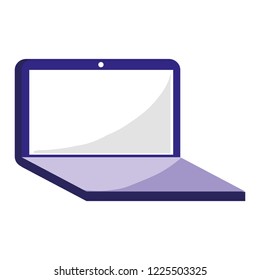 laptop computer isolated icon