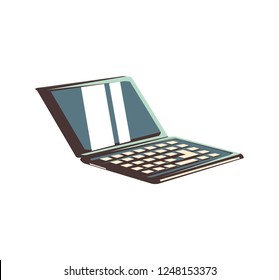 laptop computer isolated icon