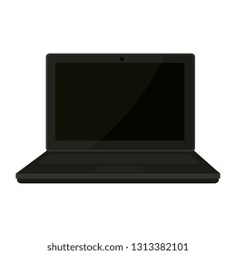 laptop computer isolated icon