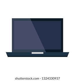 laptop computer isolated icon