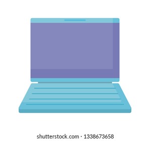 laptop computer isolated icon