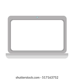 laptop computer isolated icon